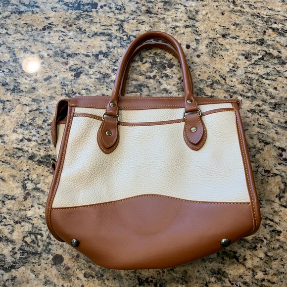 Dooney & Bourke Leather Satchel - Picture 4 of 8